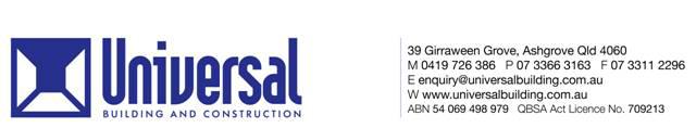 Universal Building & Construction Pty Ltd
