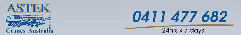 Astek Cranes Australia: Brisbane logo