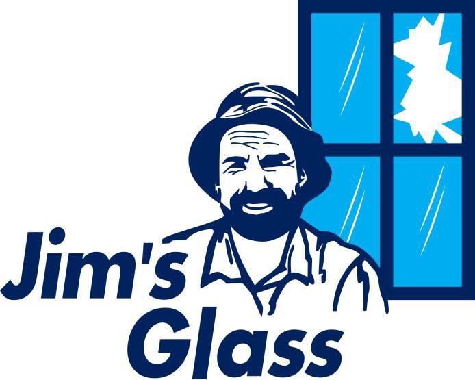 Jim's Glass logo