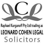 Leonard Cohen Legal