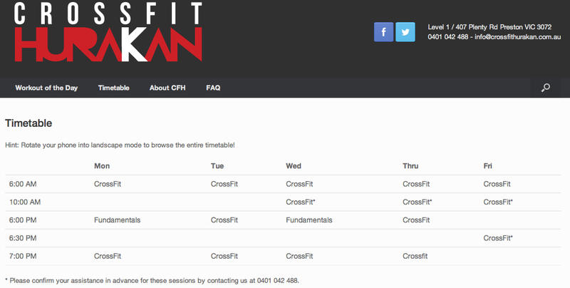 CrossFit Hurakan