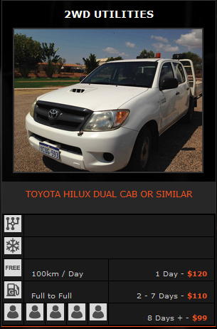 Kimberley Car Hire