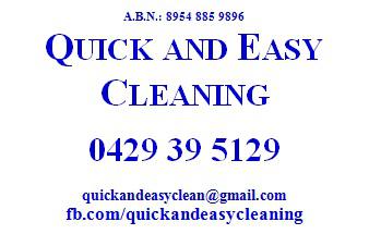 Quick and Easy Cleaning