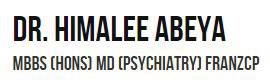 Dr Himalee Abeya