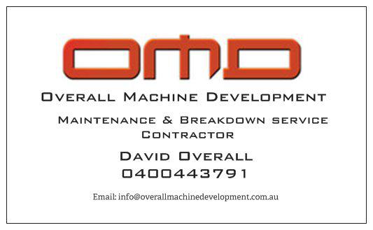 Overall Machine Development