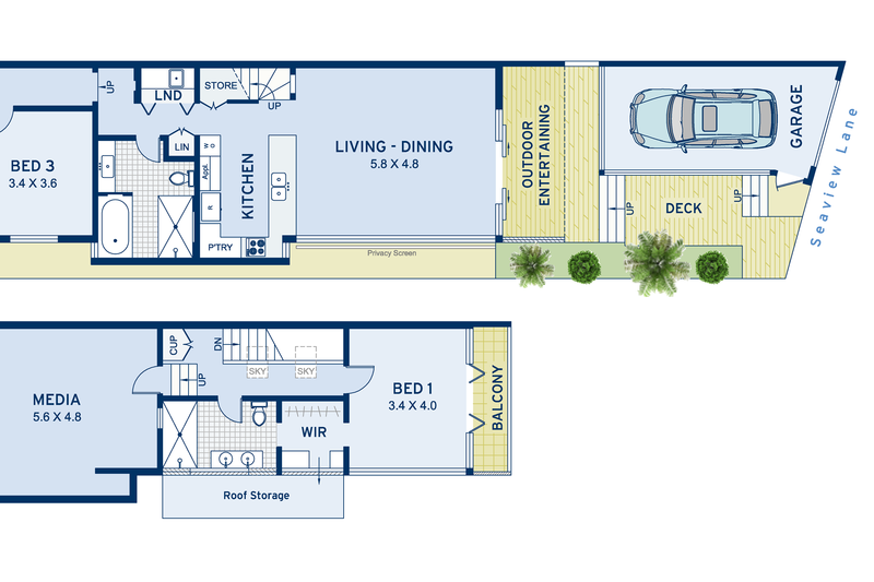 Zig Zag Floor Plans