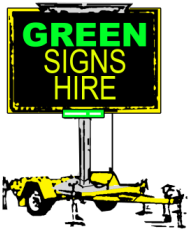 Green Signs Hire