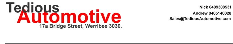 Tedious Automotive Pty Ltd