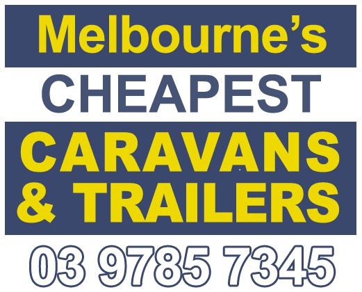 Melbourne's Cheapest Caravans & Trailers logo