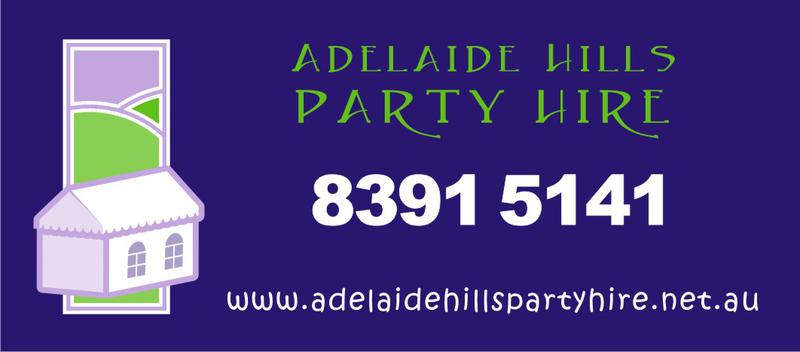 Adelaide Hills Party Hire logo