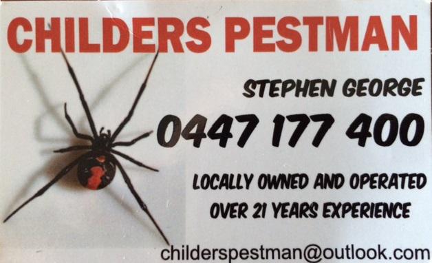 Childers Pest Man logo