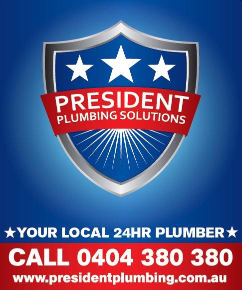 President Plumbing Solutions logo