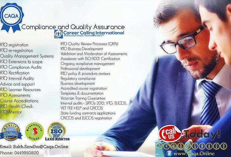 Compliance and Quality Assurance