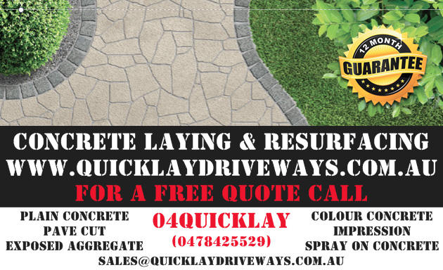 Quick Lay Driveways