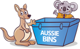 Aussie Bins Skip Hire logo
