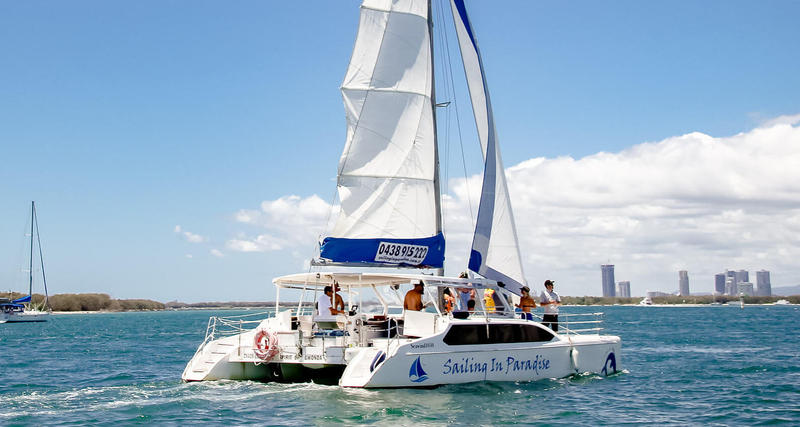 Sailing in Paradise