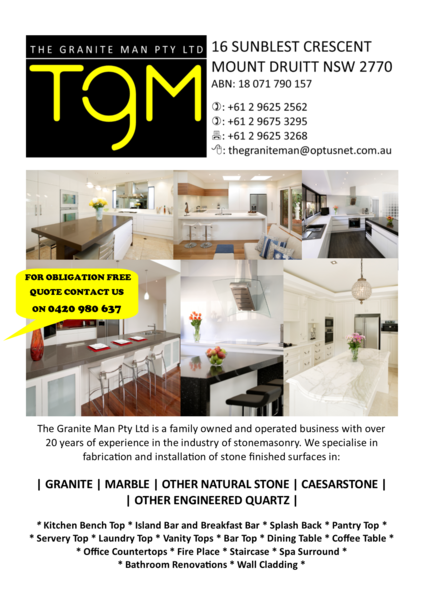 The Granite Man Pty Ltd