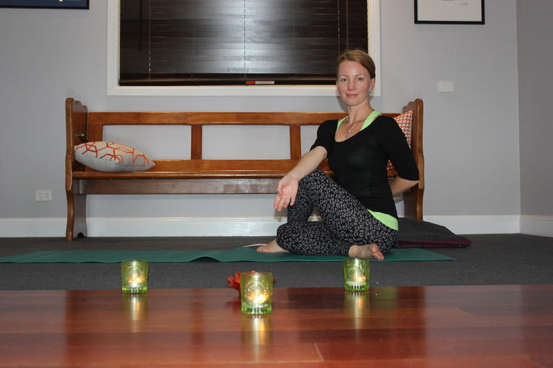 Orange Massage and Yoga