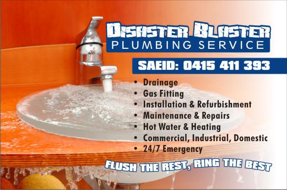 Disaster Blaster Plumbing Services