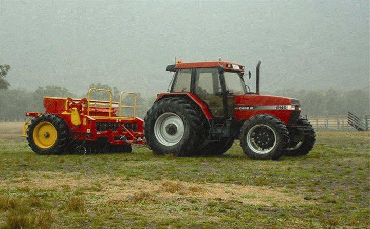 Slashing Drill Seeding