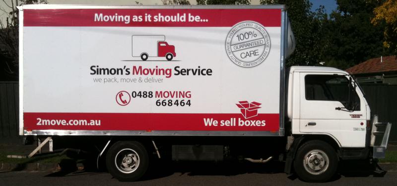 Simon's Moving Service: Melbourne