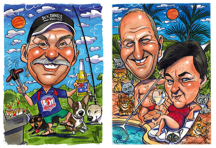 Caricatures by Spratti