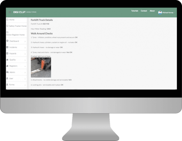 Digi Clip Mobile Forms