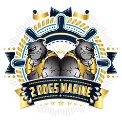 2 Dogs Marine logo
