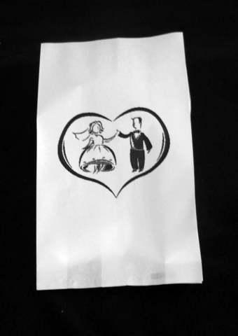 Wedding Cake Bags