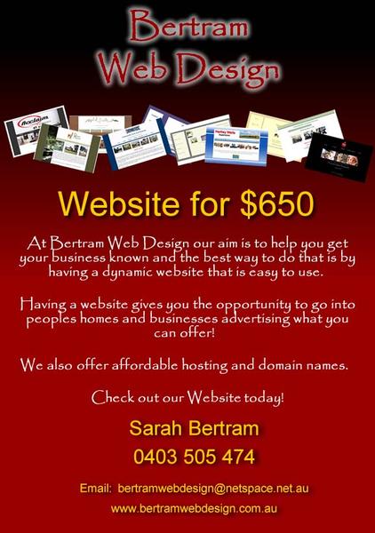 Bertram Web Design