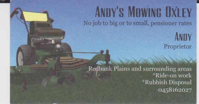 Andys Mowing: Oxley