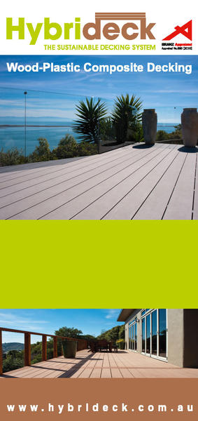 Hybrideck composite decking