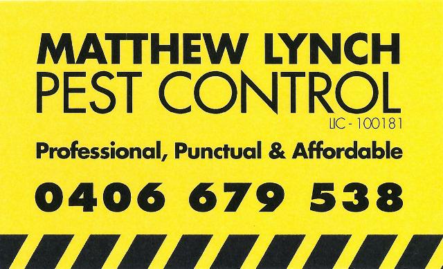 Matthew Lynch Pest Control