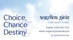 Choice Chance and Destiny
