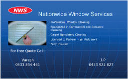 Nationwide Window Services: Melbourne