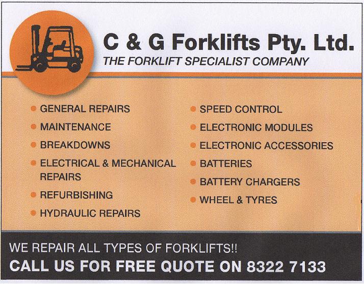 C & G Forklifts Pty Ltd