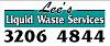Lee’s Liquid Waste Services