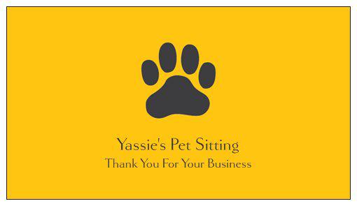 Yassie's Home & Pet Sitting Service logo