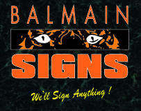 Balmain Signs