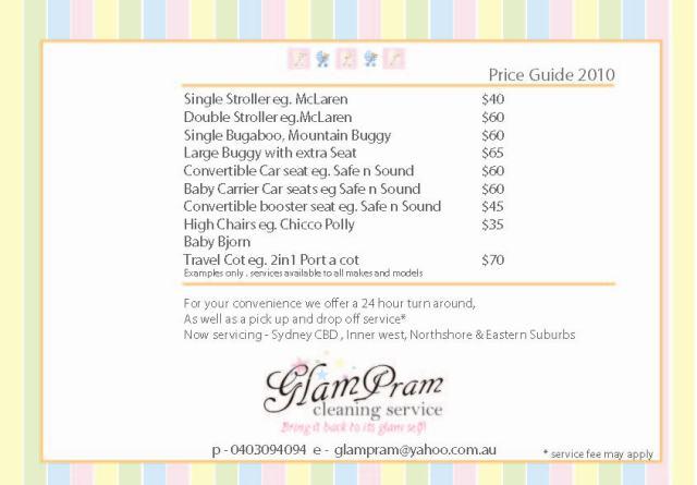 Glam Pram Cleaning Service