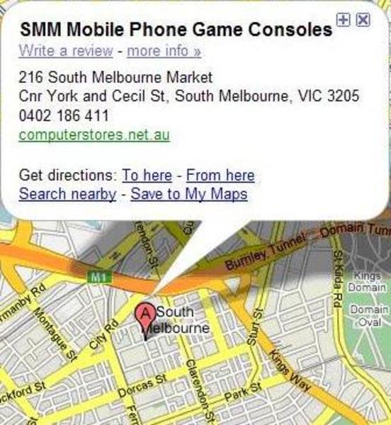 SMM Mobile Phone Game Console logo