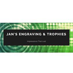 Jan's Engraving & Trophies logo