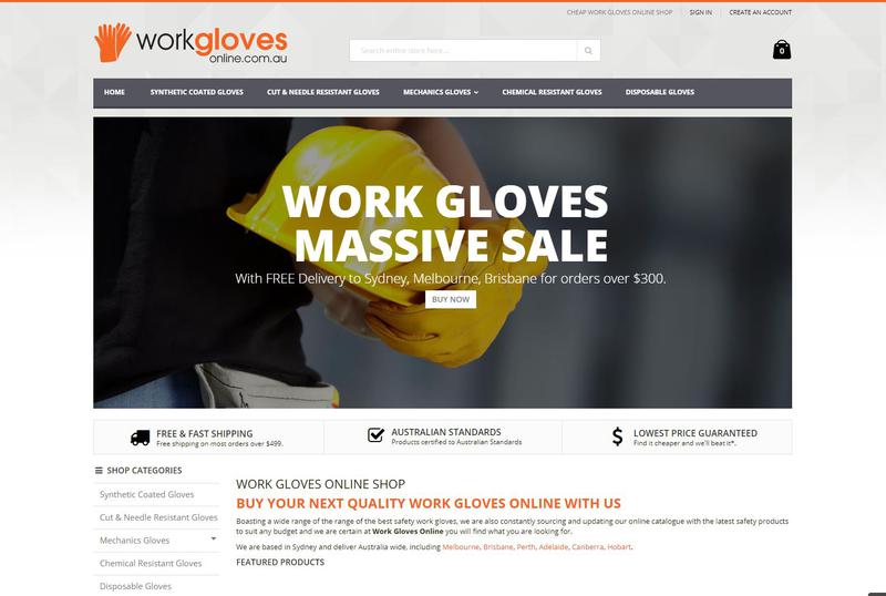 Work Gloves Online