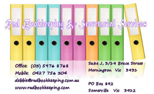 Rad Bookkeeping & Secretarial Services logo