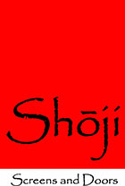 Shoji Screens And Doors